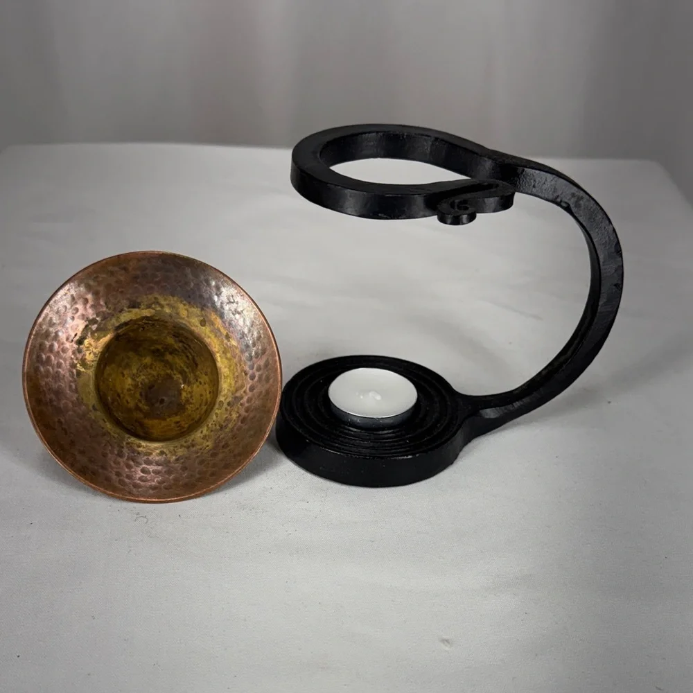 Vintage Copper and Black Iron essential oil diffuser